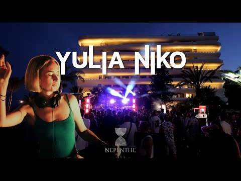 Beach Party with Yulia Niko for NEPENTHE in Front of Architecture Miracle, Isla Brown Hotel