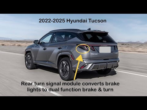 Hyundai Tucson Brake-Turn Signal Module Install