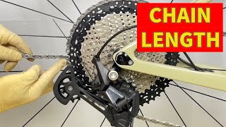 MTB bike build #8 | How to size 12 speed chain length and installation
