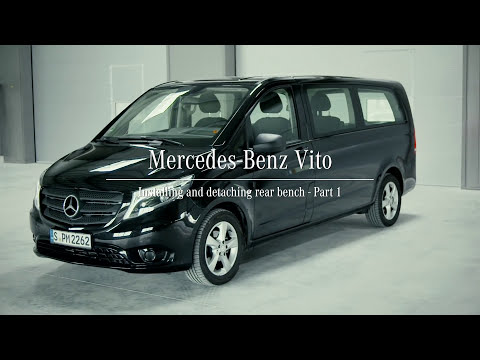 Mercedes- Benz Vito | How To Detach & Install The Rear Bench Pt. 1