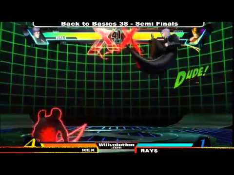 2. BtB38 #UMvC3 - Rex (ZER,NOV,VER) vs Ray$ (NOV,SPE,HAW)
