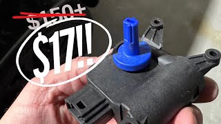 Cheap HVAC Actuator Repair for 2008 B7 Audi A4!