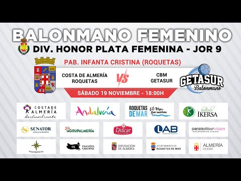 DHPF J9 -  Costa de Almería Roquetas vs CBM Getasur