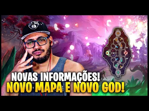 Revelado o NOVO MAPA e vem ai NOVO DEUS! SMITE