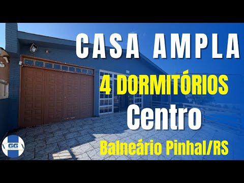 CASA AMPLA NO CORAÇÃO DE BALNEÁRIO PINHAL/RS