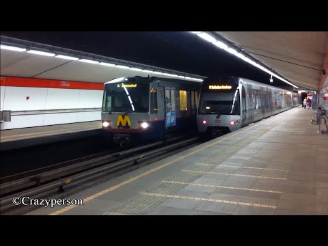 RET Metro Type SG3 & Type T op Dijkzigt Rotterdam
