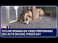 Taylor Woman On Video Performing Sex Acts On Dog Police Say