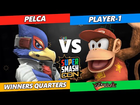 SSC 2022 Winners Quarters -  Pelca (Falco) Vs. Player-1 (Diddy Kong) Smash Brawl Tournament