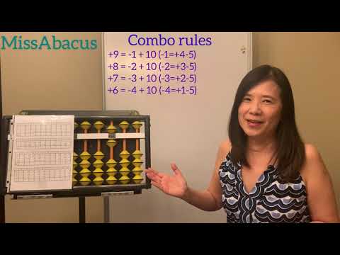 Abacus Mental Arithmetic Ep.11 - Combo rules : +9,+8,+7,+6