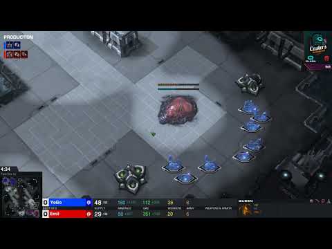 YoGo (Z) vs Emil (Z) #1 - QLASH Casters Invitational Group C