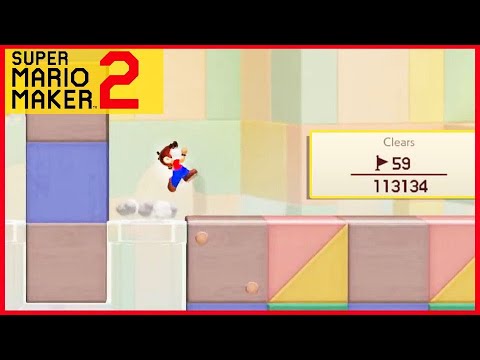 Super Mario Maker 2 - Beating a tight 10s speedrun