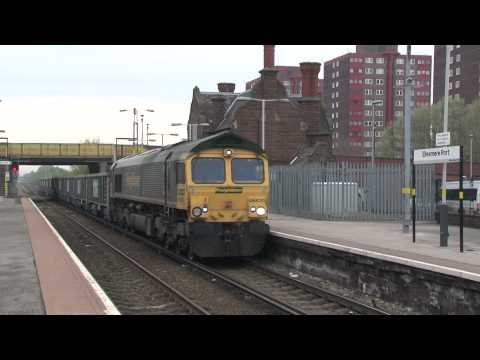 66620 on 6Z89, 07:42, Ellesmere Port - Crewe Basford Hall