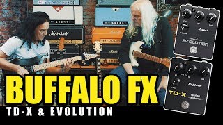 Video thumbnail for BUFFALO Fx - TD-X/Evolution - Talk & Jam - feat. Conrad Schrenk by Bibl Rocks - Guitars & Gear Show