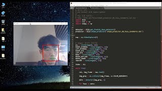 dlib를 사용하여 얼굴 랜드마크(눈, 코, 입) 검출하기