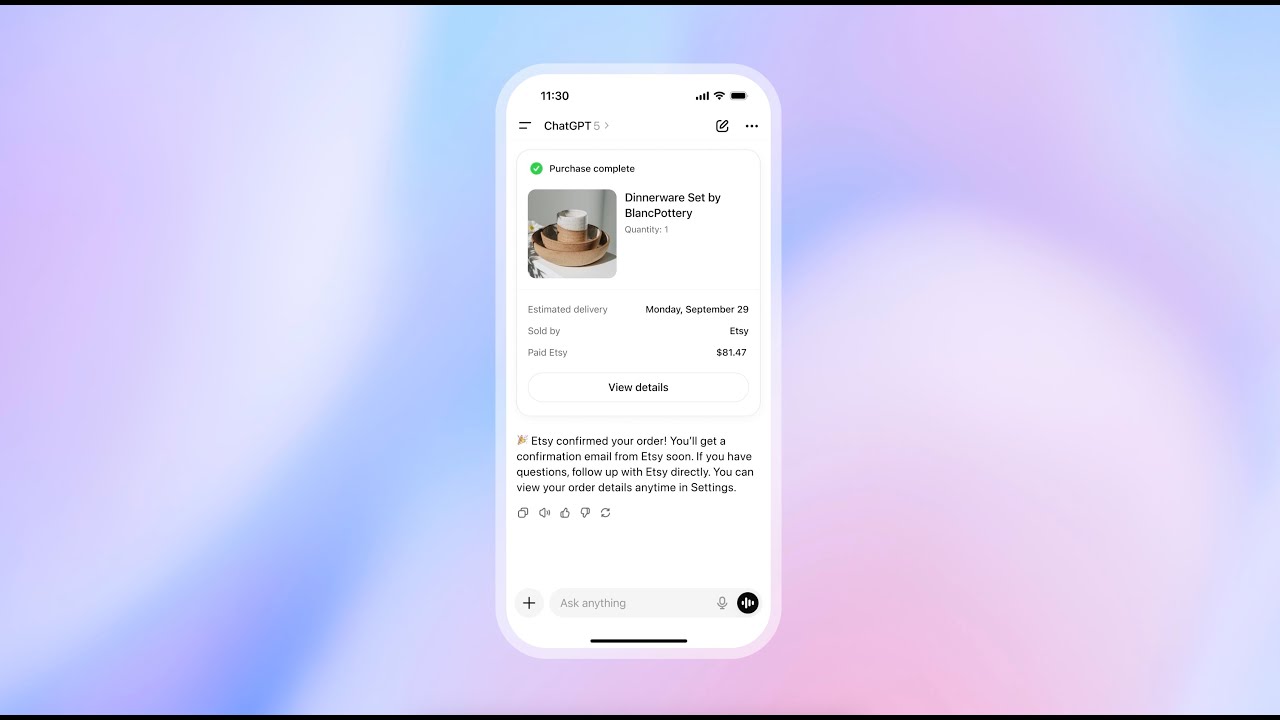 ChatGPT Integrates Instant Checkout with Etsy and Shopify, Ushering in New Era of Conversational Commerce