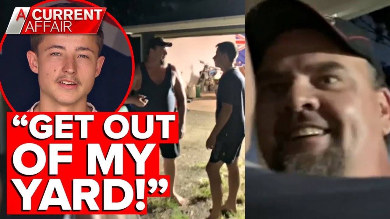 Teen applauded online after confrontation with "aggravated" neighbour | A Current Affair