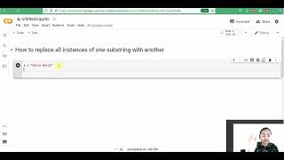 Download the video "How to replace all occurrences of a substring in a string in Python?"