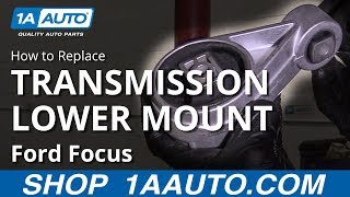 How to Replace Lower Transmission Mount 00-04 Ford Focus