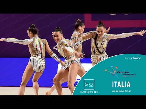 Italia 5 aros/5 hoops Final - Campeonato de Europa Tel Aviv 2022