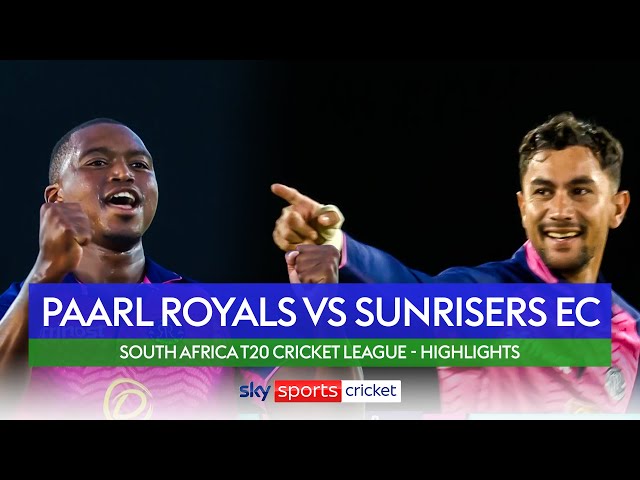Fortuin & Ngidi SHINE with the ball 💫 | Paarl Royals vs Sunrisers Eastern Cape | SA20 Highlights