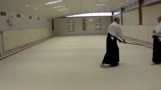 Aikido: Koryu Dai San Kata - 50. Hasso-waki-gamae