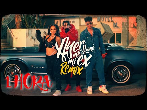 KHEA, Natti Natasha, Prince Royce - Ayer Me Llamó Mi Ex Remix ft. Lenny Santos (1 Hora)