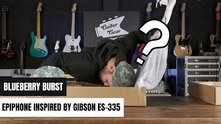 Video thumbnail for Unboxing The New Epiphone Inspired by Gibson ES-335 - Figured Blueberry Burst by Guitar Talk