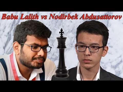SCACCHI 506 Lalith vs Abdusattorov - Sbottava Duro (col Re avversario) - 2017 [E34]