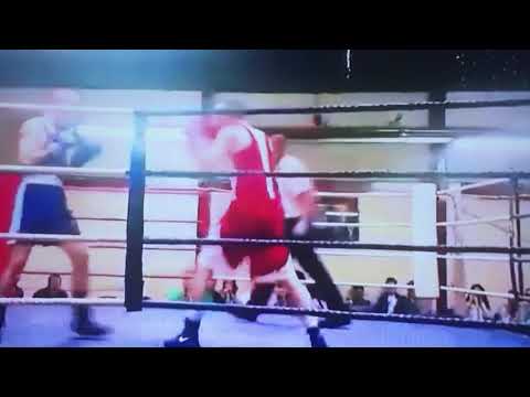 Keith o Rulligan Dublin title fight 2014 ring side Dublin