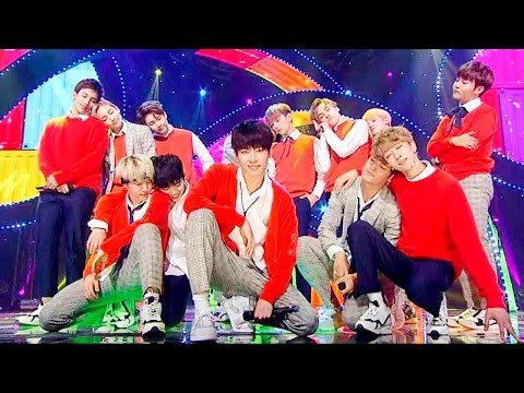 "MISCHIEVOUS" SEVENTEEN - Mansae @ popular song Inkigayo 20151025