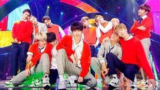《MISCHIEVOUS》 세븐틴(SEVENTEEN) - 만세(Mansae) @인기가요 Inkigayo 20151025