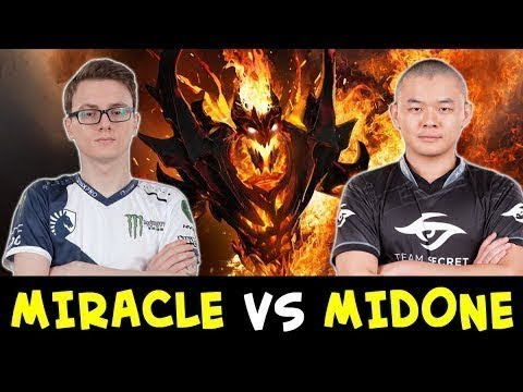 Miracle vs MidOne — 9k Shadow Fiend vs 10k Luna
