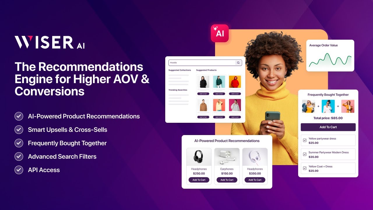 Wiser ‑ AI Upsell & Cross Sell Demo