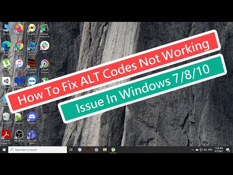So beheben Sie das Problem, dass ALT-Codes in Windows 7/8/10 nicht funktionieren