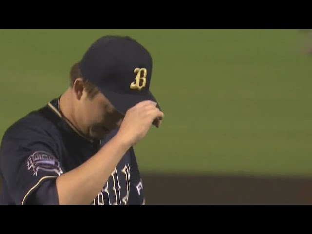 【7回裏】バファローズ・荒西 ピンチの場面で空振り三振に抑える!! 2020/7/26 E-B