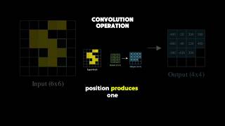 the convolution operation #datascience #machinelearning #neuralnetworks #computervision