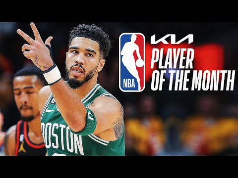 Jayson Tatum Named Kia NBA Eastern Conference Player Of The Month ☀
