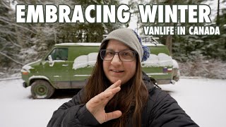 ARCTIC OUTFLOW 🥶❄️ Vanlife during harsh weather… time for a change of scenery.