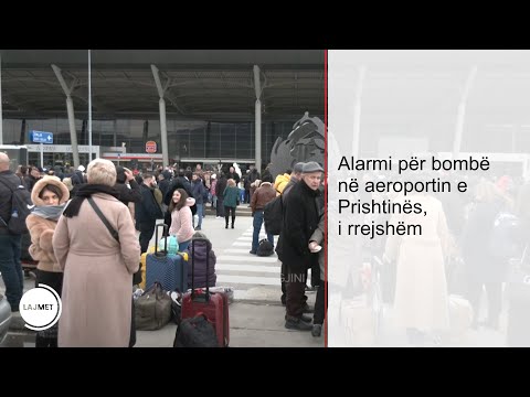 Alarmi për bombë në aeroportin e Prishtinës, i rrejshëm