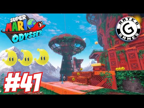 Wooded Kingdom ALL Power Moons Part 5 🌛🌛🌛 Super Mario Odyssey No Commentary