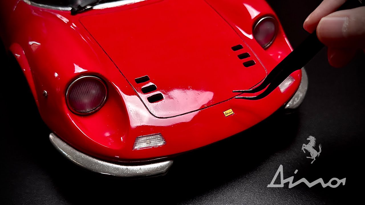 Making Ferrari 246GT Dino with 3D Pen