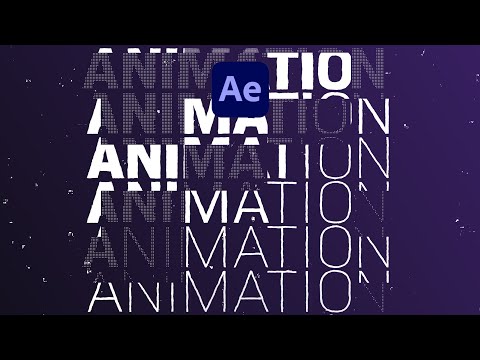 Kinetic Type Loop in After Effects | Tutorial