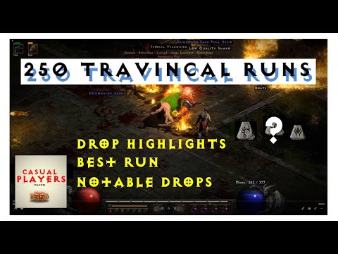 250 Travincal Runs, is worth it the 1st time? | Diablo 2 Resurrected Online
