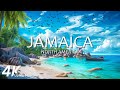 FLYING OVER JAMAICA (4K UHD) - Soothing Music With Beautiful Nature Film For Stress Relief