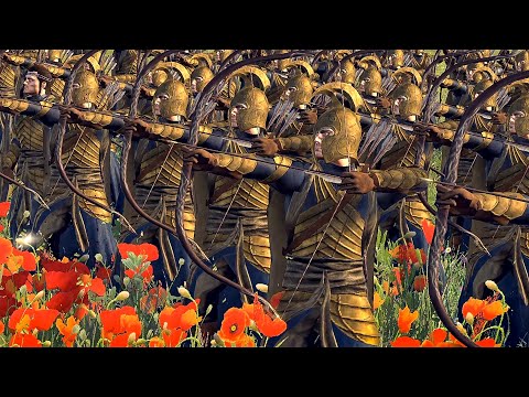 Rise Of Mordor - The Intense War: Angmar VS High Elves -  Cinematic Battle