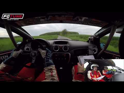 ONBOARD #18 OS 5 Pogwizdów Tarmac Masters 2023 - 4. TEC2000 Rally  - Ferenc, Paduch (Citroen C2)