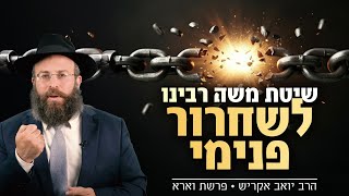 מרגיש שהבעיות משתלטות לך על החיים? הסוד ליציאה ממצרים הפרטית | פרשת וארא (הרב יואב אקריש) - התמונה מוצגת ישירות מתוך אתר האינטרנט יוטיוב. זכויות היוצרים בתמונה שייכות ליוצרה. קישור קרדיט למקור התוכן נמצא בתוך דף הסרטון