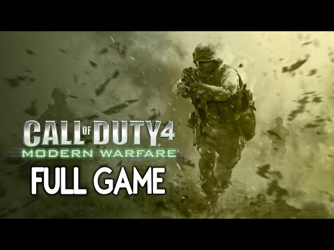 Call of Duty 4 Modern Warfare - FULL GAME Walkthrough Gameplay No Commentary