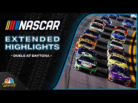 NASCAR Cup Series 2026: Duels at Daytona | EXTENDED HIGHLIGHTS | 2/12/26 | Motorsports on NBC