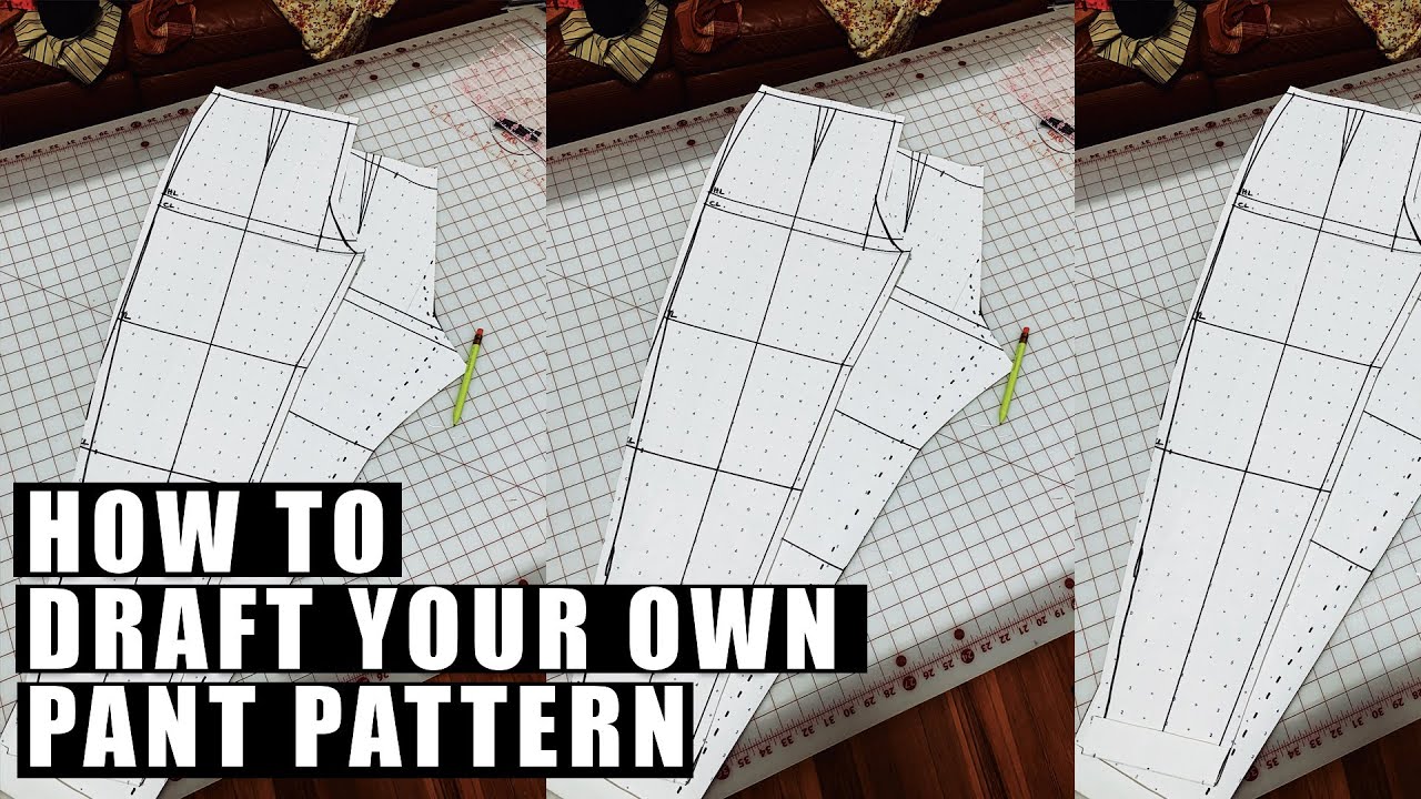 How to Draft a Pant Pattern! | Personal Style | Happily Dressed
